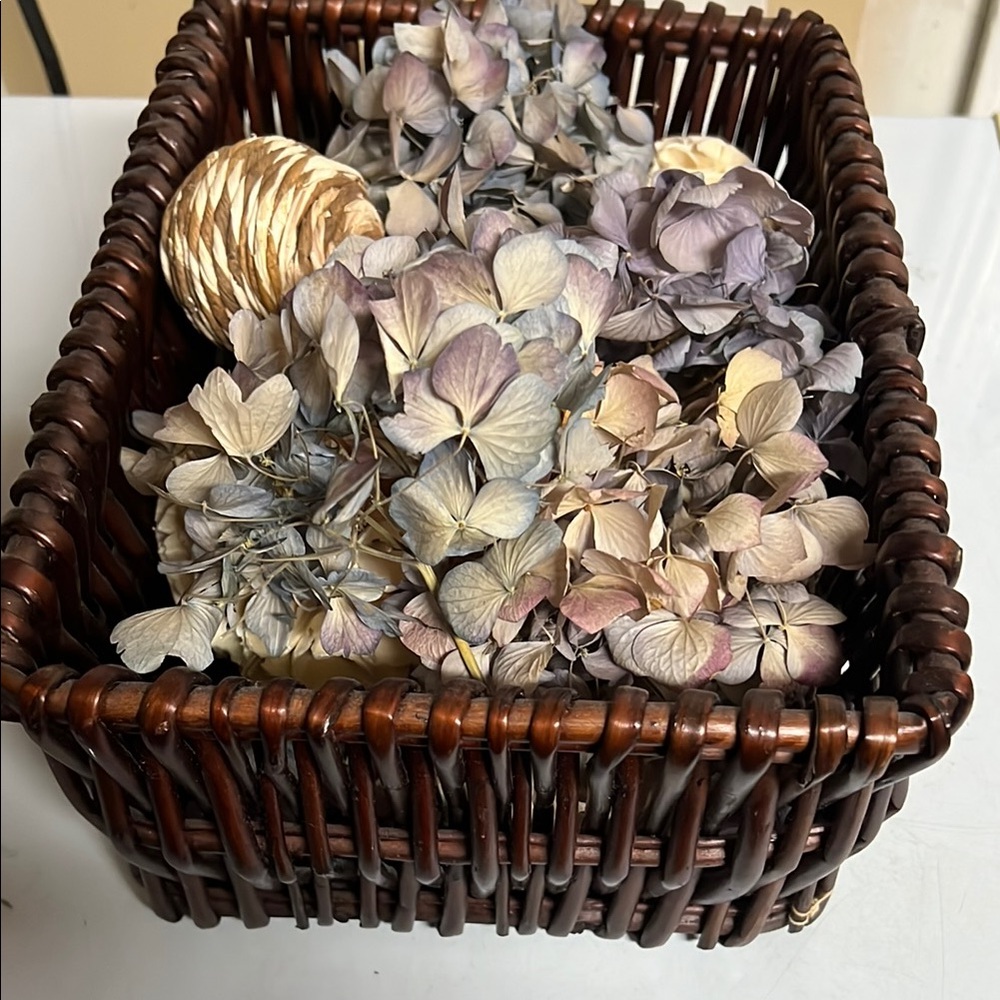 Elegant Wicker Basket